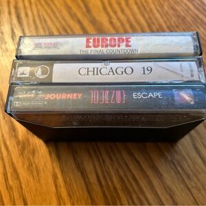 Rock Cassettes : Europe / Chicago / Journey